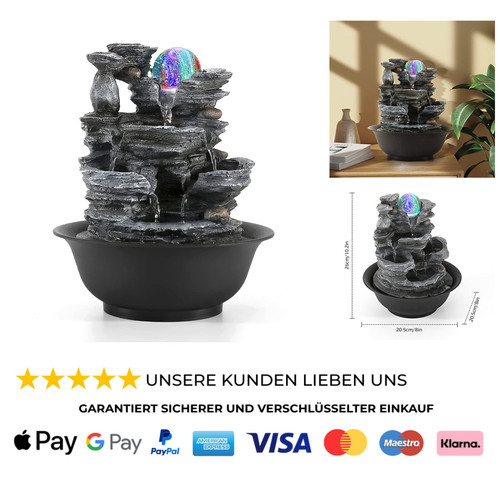 Zimmerbrunnen tischbrunnen mit - zimmerbrunnen,