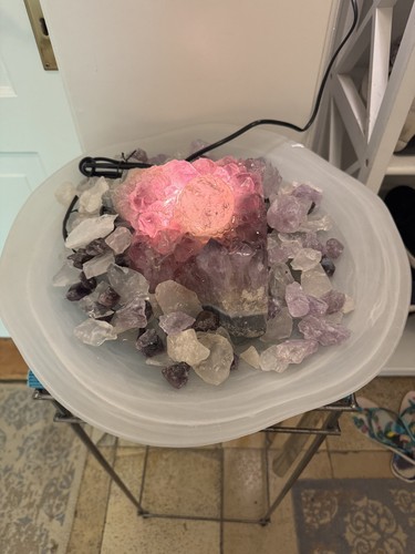 Zimmerbrunnen amethyst mit - amethyst,