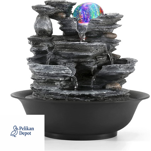Zimmerbrunnen mit rollender - mit,