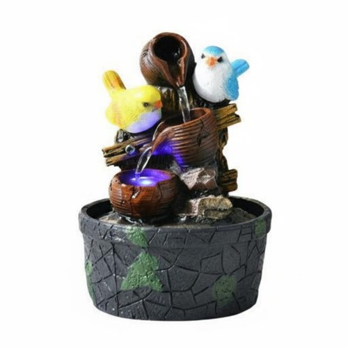 Mini zimmerbrunnen mit - mit, vögeln